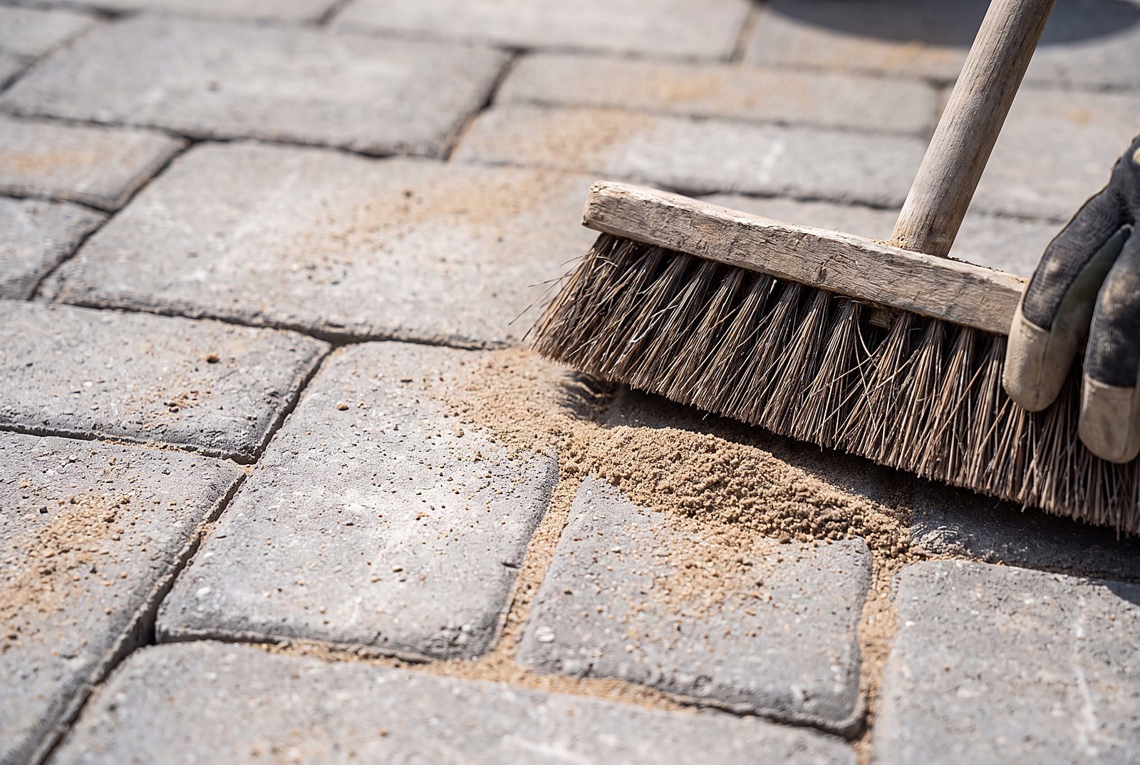 Fugenmaterial beim Pflaster: Sand, Splitt oder feste Fuge?