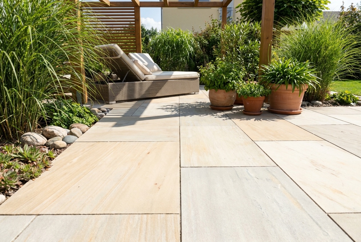 Helle oder dunkle Beläge? Wie Ihre Terrasse im Sommer angenehm bleibt