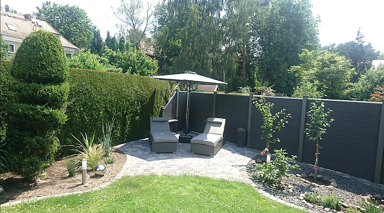 Gartenbau – fertiggestelltes Projekt